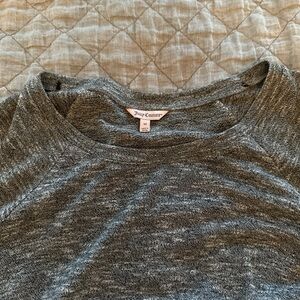 Juicy Couture Charcoal Knit Top